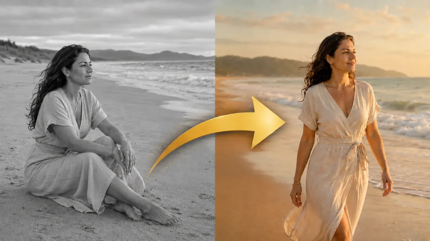 Antes e depois: da confusão à clareza